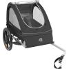 image:imageRetrospec Rover Kids Bicycle Trailer Single and Double Passenger Childrens FoldableBlack