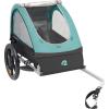image:imageRetrospec Rover Kids Bicycle Trailer Single and Double Passenger Childrens FoldableBlue Ridge