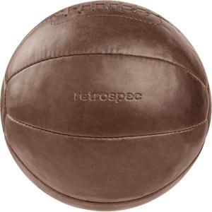 image:imageCore Weighted Medicine Ball 4 6 8 10 12 14 16 20 25 30 lbs Soft Touch Vegan Leather with Sturdy Grip for Strength Training Recovery Balance Exercises and Other FullBody WorkoutsBrown