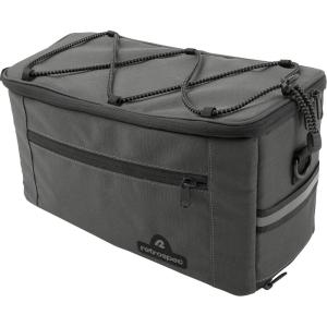 image:imageRetrospec Cahoot Waterproof Bike Trunk Bag  rPET Cycling Rear Rack Storage Bag with Rain Cover and Carry Strap for Commuter  EBike Compatible 775x125x575