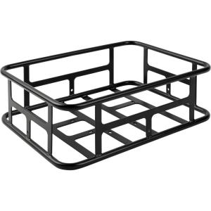 image:imageRetrospec EverythingBin HeavyDuty Steel eBike Rear Basket with WaterResistant Liner  Large Capacity Cargo Carrier for Electric Bikes 13x18x57No Liner