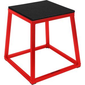 image:imageRetrospec Leap Plyo Box Jump Platforms for Home Gym Plyometric Jumping Strength Training amp Jump Box Exercise 12 18 24 30 and Full Set for Men and WomenRed