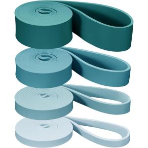 image:imageRetrospec Lift Resistance Pull Up Assistance Band Set for Working Out Home Fitness Toning Stretching Physical Therapy Muscle Training amp Exercise  Lightweight amp Portable for Men amp WomenUndertow