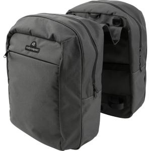 image:imageRetrospec Sidekick Single amp Dual Pannier Bike Bag  Waterproof Commuter Pannier with Laptop Sleeve Reflective Rain Cover amp Carry Strap  EcoFriendly 600D rPET  17 Large CapacityDual