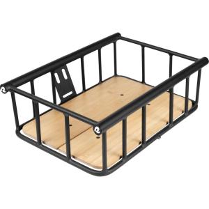 image:imageRetrospec Tote amp Tote Plus Ebike Basket Lightweight Aluminum Front Basket for Electric BikesBlack