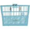image:imageRetrospec Apollo Detachable Front Bike Basket Steel HalfMesh with Integrated Detachable Hooks and BuiltIn Handle Easy Assembly and Portability for BicyclesCool Mint