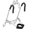 image:imageRetrospec Apollo Detachable Front Bike Basket Steel HalfMesh with Integrated Detachable Hooks and BuiltIn Handle Easy Assembly and Portability for BicyclesSilver