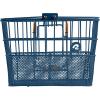 image:imageRetrospec Apollo Detachable Front Bike Basket Steel HalfMesh with Integrated Detachable Hooks and BuiltIn Handle Easy Assembly and Portability for BicyclesNavy