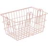 image:imageRetrospec ApolloLite LiftOff Bike Basket  Detachable Steel Handlebar Basket with Carrying Handle for Commuting Shopping amp Beach Trips  145in x 95in WeatherResistant Biking GearBlush