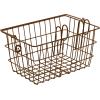 image:imageRetrospec ApolloLite LiftOff Bike Basket  Detachable Steel Handlebar Basket with Carrying Handle for Commuting Shopping amp Beach Trips  145in x 95in WeatherResistant Biking GearBrown