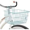 image:imageRetrospec ApolloLite LiftOff Bike Basket  Detachable Steel Handlebar Basket with Carrying Handle for Commuting Shopping amp Beach Trips  145in x 95in WeatherResistant Biking GearCool Mint