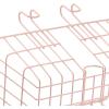 image:imageRetrospec ApolloLite LiftOff Bike Basket  Detachable Steel Handlebar Basket with Carrying Handle for Commuting Shopping amp Beach Trips  145in x 95in WeatherResistant Biking GearBlush