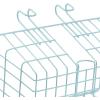 image:imageRetrospec ApolloLite LiftOff Bike Basket  Detachable Steel Handlebar Basket with Carrying Handle for Commuting Shopping amp Beach Trips  145in x 95in WeatherResistant Biking GearCool Mint