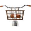 image:imageRetrospec ApolloLite LiftOff Bike Basket  Detachable Steel Handlebar Basket with Carrying Handle for Commuting Shopping amp Beach Trips  145in x 95in WeatherResistant Biking GearBrown