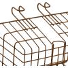 image:imageRetrospec ApolloLite LiftOff Bike Basket  Detachable Steel Handlebar Basket with Carrying Handle for Commuting Shopping amp Beach Trips  145in x 95in WeatherResistant Biking GearBrown