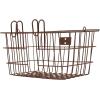 image:imageRetrospec ApolloLite LiftOff Bike Basket  Detachable Steel Handlebar Basket with Carrying Handle for Commuting Shopping amp Beach Trips  145in x 95in WeatherResistant Biking GearLegacy Brown