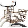 image:imageRetrospec ApolloLite LiftOff Bike Basket  Detachable Steel Handlebar Basket with Carrying Handle for Commuting Shopping amp Beach Trips  145in x 95in WeatherResistant Biking GearBrown