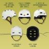 image:imageRetrospec Dakota Adult Bike Helmet for Men amp Women  MultiSport Protection with ABS Shell EPS Foam 10 Vents amp Removable Washable Padding for BMX Skating Scooter and Skate  Helmets for AdultsMatte Eggshell