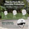 image:imageRetrospec Dakota Adult Bike Helmet for Men amp Women  MultiSport Protection with ABS Shell EPS Foam 10 Vents amp Removable Washable Padding for BMX Skating Scooter and Skate  Helmets for AdultsMatte White