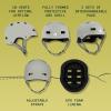 image:imageRetrospec Dakota Adult Bike Helmet for Men amp Women  MultiSport Protection with ABS Shell EPS Foam 10 Vents amp Removable Washable Padding for BMX Skating Scooter and Skate  Helmets for AdultsMatte Oat