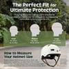 image:imageRetrospec Dakota Adult Bike Helmet for Men amp Women  MultiSport Protection with ABS Shell EPS Foam 10 Vents amp Removable Washable Padding for BMX Skating Scooter and Skate  Helmets for AdultsMatte Eggshell