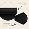 image:imageRetrospec Laguna 5mm Yoga Mat  Fitness Mat for Women Men amp Children SlipResistant and Moisture Absorbing Exercise Mat for Home Pilates Yoga and Floor WorkoutsBlack
