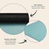 image:imageRetrospec Laguna 5mm Yoga Mat  Fitness Mat for Women Men amp Children SlipResistant and Moisture Absorbing Exercise Mat for Home Pilates Yoga and Floor WorkoutsBlue Ridge