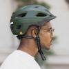 image:imageRetrospec Lennon Adult Bike Helmet with LED Safety Light Adjustable Dial amp Removable Visor  Adjustable Bicycle Cycling Helmet for Men amp WomenMatte Forest