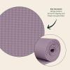 image:imageRetrospec Pismo Yoga Mat wNylon Strap for Men amp Women  Non Slip Exercise Mat for Yoga Pilates Stretching Floor amp Fitness Workouts 5mm Thick Easy to CleanViolet Haze