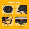 image:imageRetrospec Remi Adult Bike Helmet for Men amp Women  Bicycle Helmet for Commuting Road Biking Skating with Adjustable DialMatte Black With Adjustable Dial
