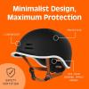 image:imageRetrospec Remi Adult Bike Helmet for Men amp Women  Bicycle Helmet for Commuting Road Biking Skating with Adjustable DialMatte Black With Adjustable Dial