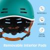 image:imageRetrospec Remi Adult Bike Helmet for Men amp Women  Bicycle Helmet for Commuting Road Biking Skating with Adjustable DialMatte Capri With Adjustable Dial