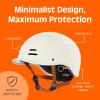 image:imageRetrospec Remi Adult Bike Helmet for Men amp Women  Bicycle Helmet for Commuting Road Biking Skating with Adjustable DialMatte Eggshell With Adjustable Dial