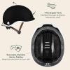 image:imageRetrospec Remi Kids Bike Helmet with Builtin Sun Visor  Adjustable Youth amp Toddler Safety Gear for Cycling Skating amp Scooters  11 Air Vents Washable Padding amp Reflective StrapsMatte Black
