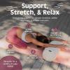 image:imageRetrospec Retrospec Sequoia Yoga Bolster Pillow  Meditation Cushion for Yoga Practices  Includes Machine Washable 100 Cotton Cover amp Durable Carry HandleBasil