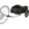 image:imageRetrospec Rover Hauler Bike Cargo Trailer  Foldable Frame with WeatherResistant Fabric amp 80lb Capacity  Universal Bike Trailer for 2029in Wheels  Includes Safety Flag amp DRing AnchorsSun
