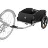 image:imageRetrospec Rover Hauler Bike Cargo Trailer  Foldable Frame with WeatherResistant Fabric amp 80lb Capacity  Universal Bike Trailer for 2029in Wheels  Includes Safety Flag amp DRing AnchorsBlack