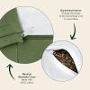 image:imageRetrospec Sedona Zafu Meditation Cushion Filled wBuckwheat Hulls  Yoga Pillow for Meditation Practices  Machine Washable 100 Cotton Cover amp Durable Carry Handle RoundBasil