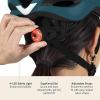 image:imageRetrospec Silas Road Bike Helmet with 24 Air Vents amp Builtin LED Safety Light  Adjustable Adult Cycling Protection 5461cm  Padded amp Lightweight DesignMatte Superior Blue
