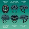 image:imageRetrospec Silas Road Bike Helmet with 24 Air Vents amp Builtin LED Safety Light  Adjustable Adult Cycling Protection 5461cm  Padded amp Lightweight DesignMatte Superior Blue