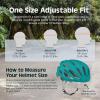 image:imageRetrospec Silas Road Bike Helmet with 24 Air Vents amp Builtin LED Safety Light  Adjustable Adult Cycling Protection 5461cm  Padded amp Lightweight DesignMatte Teal