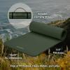 image:imageRetrospec Solana Yoga Mat Thick 12in NonSlip Workout Mat with Nylon Strap  72x24in Exercise Mat for Pilates Stretching amp Fitness  BPA Free Easy CleanWild Spruce