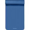image:imageRetrospec Solana Yoga Mat Thick 12in NonSlip Workout Mat with Nylon Strap  72x24in Exercise Mat for Pilates Stretching amp Fitness  BPA Free Easy CleanDenim Blue