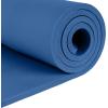 image:imageRetrospec Solana Yoga Mat Thick 12in NonSlip Workout Mat with Nylon Strap  72x24in Exercise Mat for Pilates Stretching amp Fitness  BPA Free Easy CleanDenim Blue