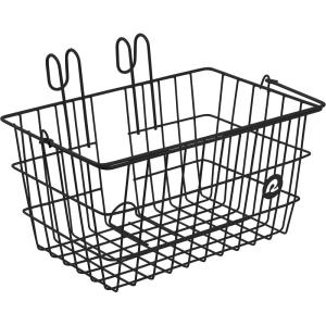 image:imageRetrospec ApolloLite LiftOff Bike Basket  Detachable Steel Handlebar Basket with Carrying Handle for Commuting Shopping amp Beach Trips  145in x 95in WeatherResistant Biking GearBlack