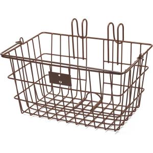 image:imageRetrospec ApolloLite LiftOff Bike Basket  Detachable Steel Handlebar Basket with Carrying Handle for Commuting Shopping amp Beach Trips  145in x 95in WeatherResistant Biking GearLegacy Brown