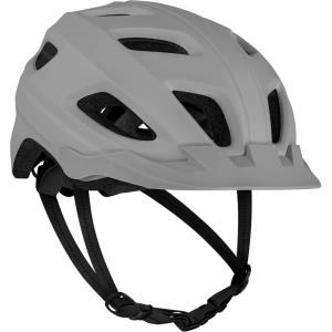 image:imageRetrospec Lennon Adult Bike Helmet with LED Safety Light Adjustable Dial amp Removable Visor  Adjustable Bicycle Cycling Helmet for Men amp WomenMatte Stone