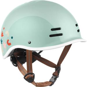 image:imageRetrospec Remi Kids Bike Helmet with Builtin Sun Visor  Adjustable Youth amp Toddler Safety Gear for Cycling Skating amp Scooters  11 Air Vents Washable Padding amp Reflective StrapsMatcha Bloom