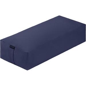 image:imageRetrospec Retrospec Sequoia Rectangular Yoga Bolster Pillow  Meditation Cushion for Yoga Practices  Includes Machine Washable 100 Cotton Cover amp Durable Carry HandleMIdnight