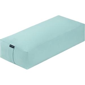image:imageRetrospec Retrospec Sequoia Rectangular Yoga Bolster Pillow  Meditation Cushion for Yoga Practices  Includes Machine Washable 100 Cotton Cover amp Durable Carry HandleSea Glass